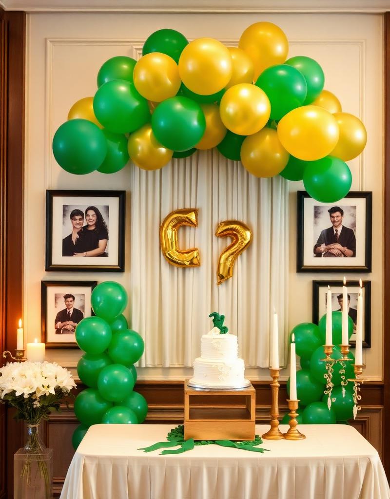 Graduations decoration by Valrolly Events